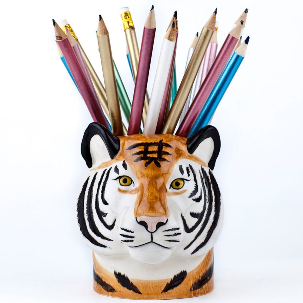 Tiger Pencil Pot