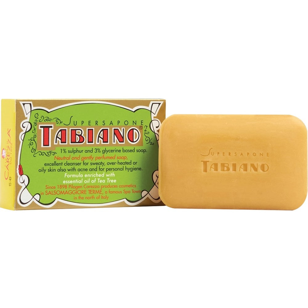 Tabiano Bar Soap With Tea Tree And Sulfur