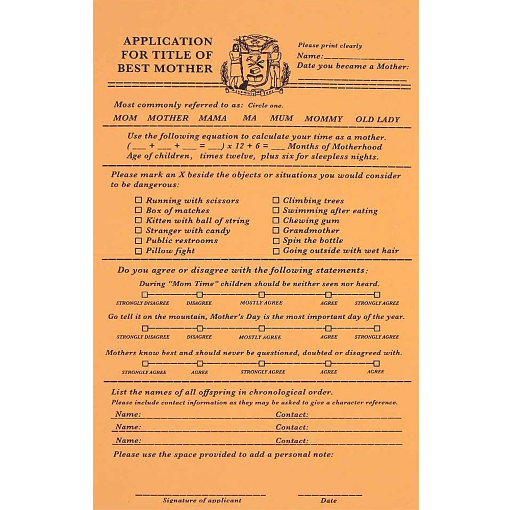 Mother's Day Application