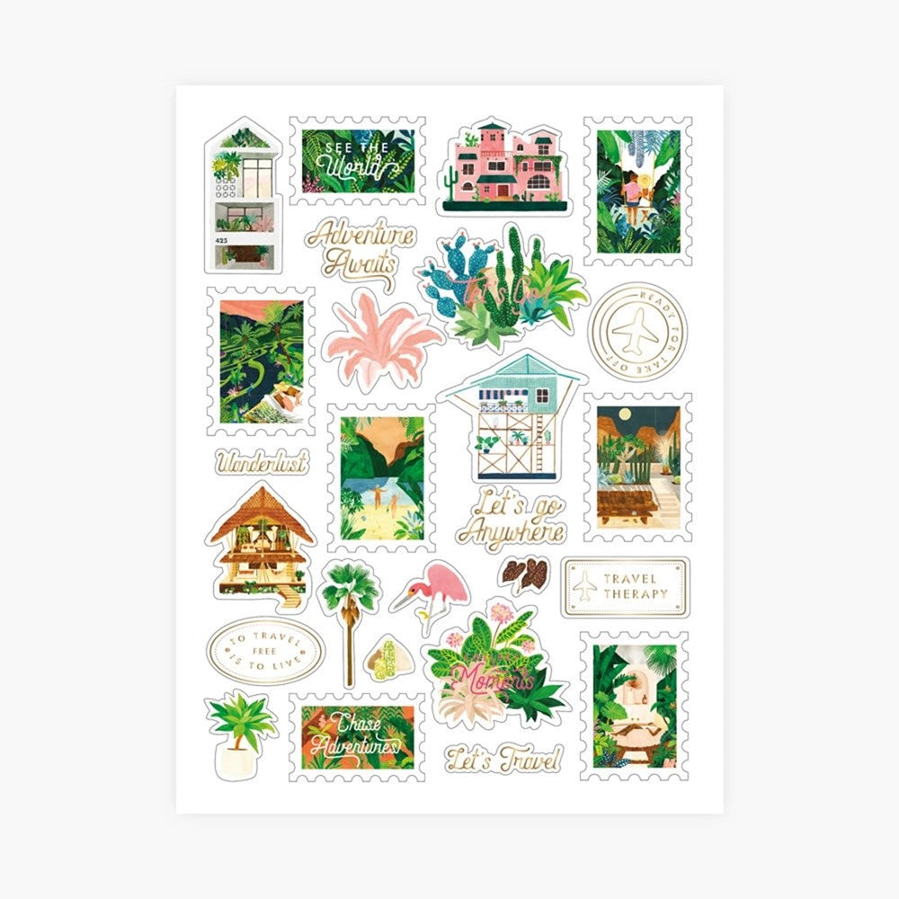 Wanderlust Stickers