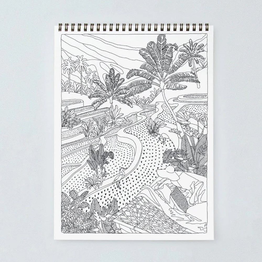 Coloring Book #3 - Cactus & Plants