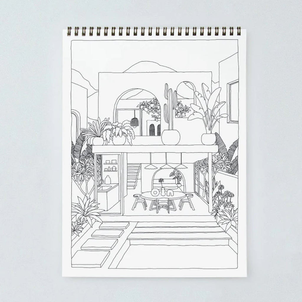 Coloring Book #3 - Cactus & Plants