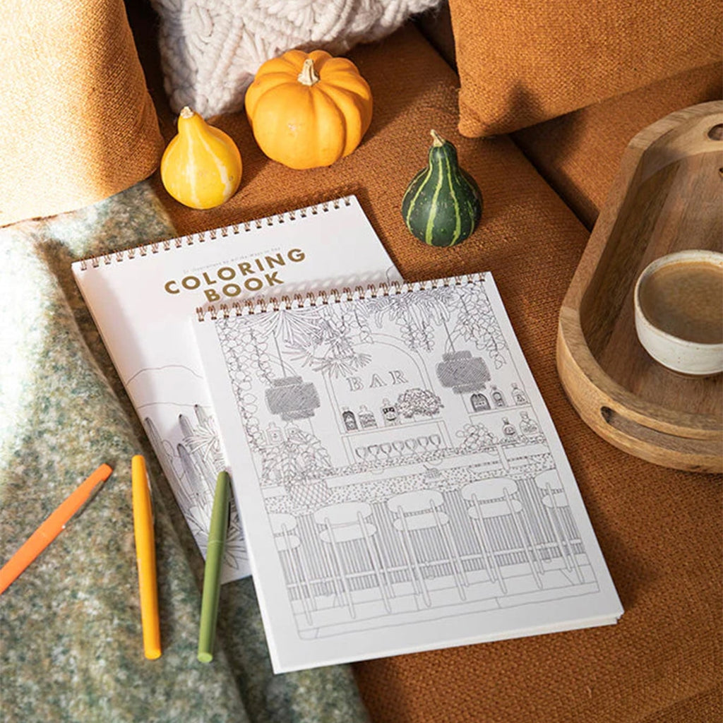 Coloring Book #3 - Cactus & Plants