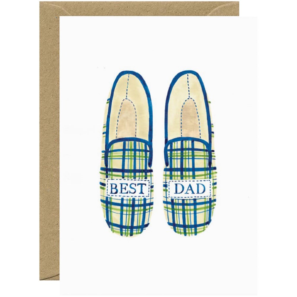 Best Dad Shoes Card