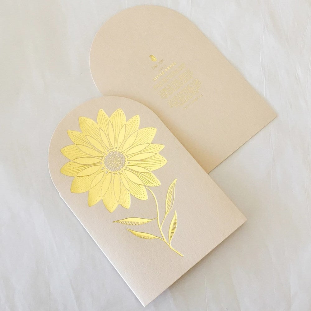 Sunflower Greeting Card