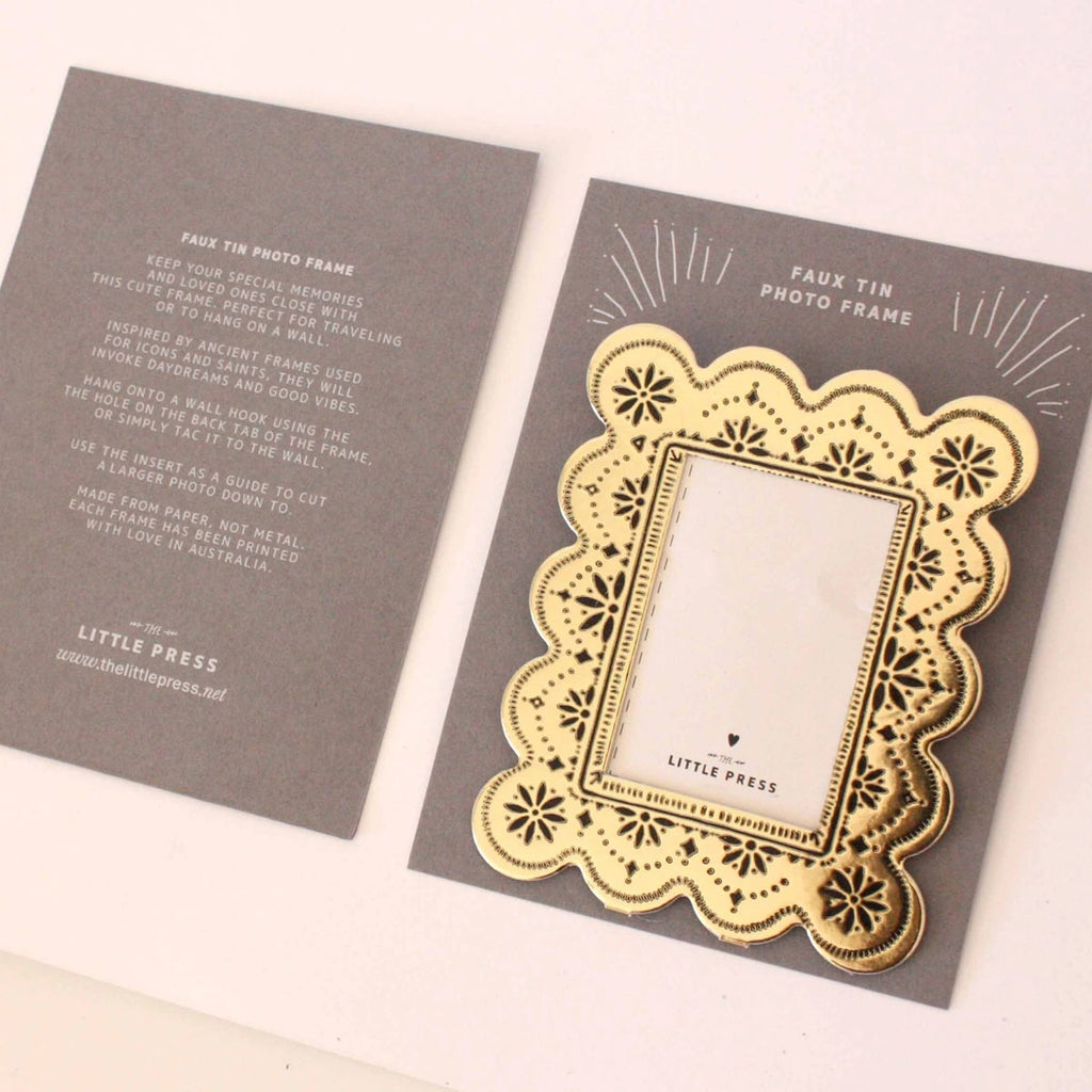 Faux Tin - Biscuit Frame