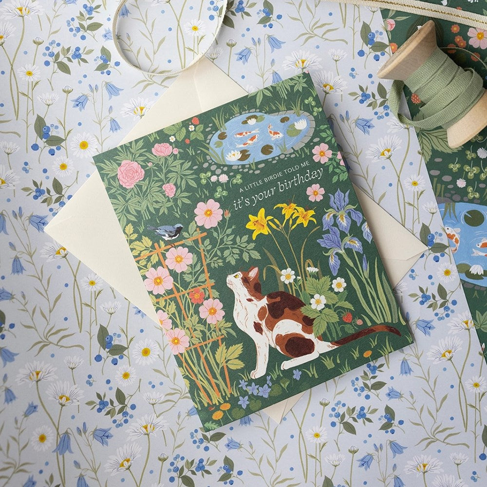 A Little Birdie Told Me Greeting Card
