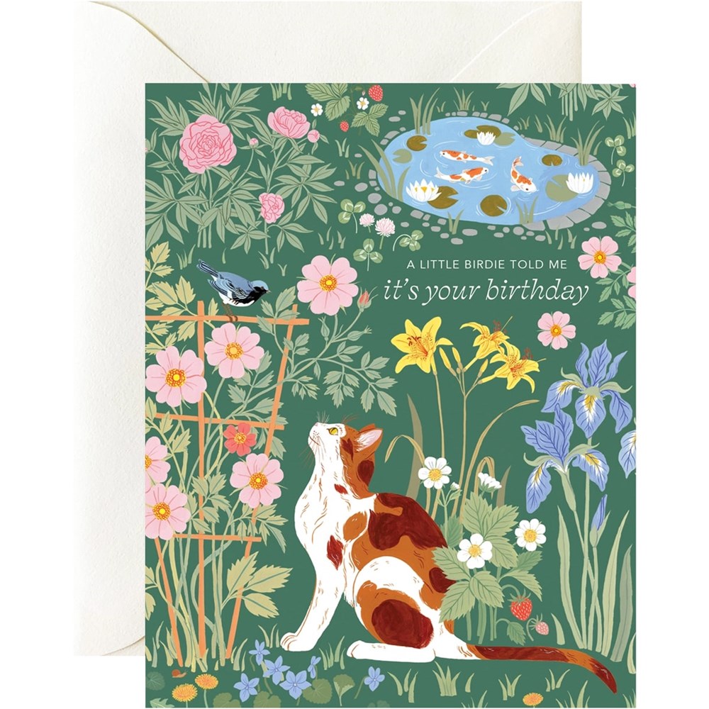 A Little Birdie Told Me Greeting Card
