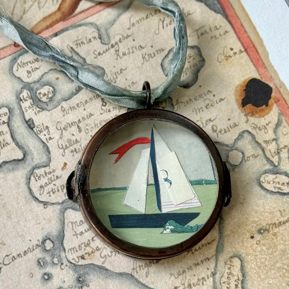 Small Locket - Sail No. 8